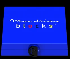 Eureka Mondrian Blocks Blue Edition