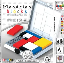 Eureka Mondrian Blocks White Edition