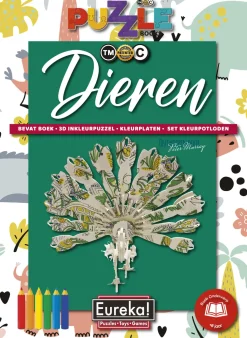 Eureka Puzzelboek 3D Dieren