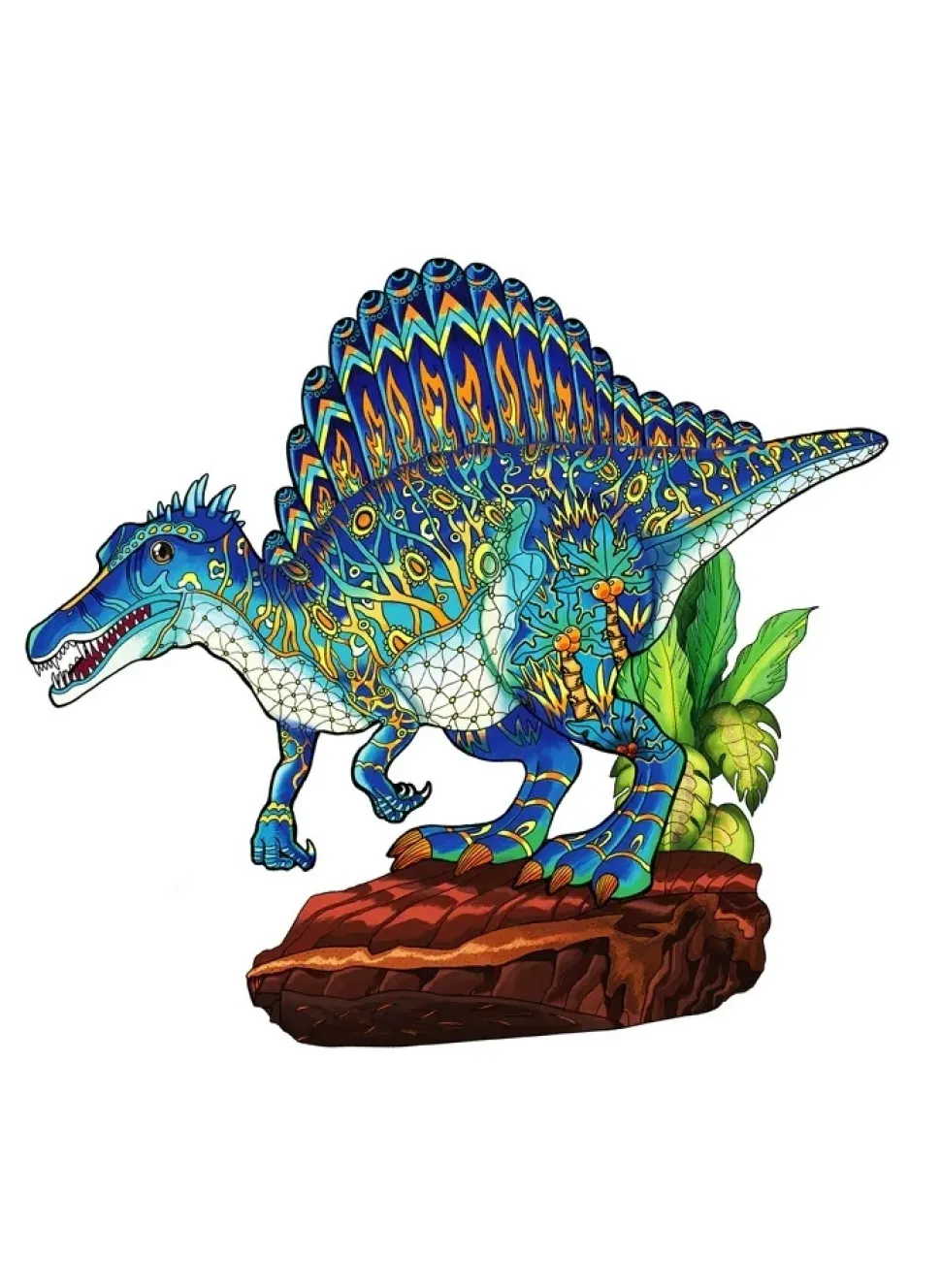 Eureka Rainbo Houten Puzzel Spinosaurus 118pcs