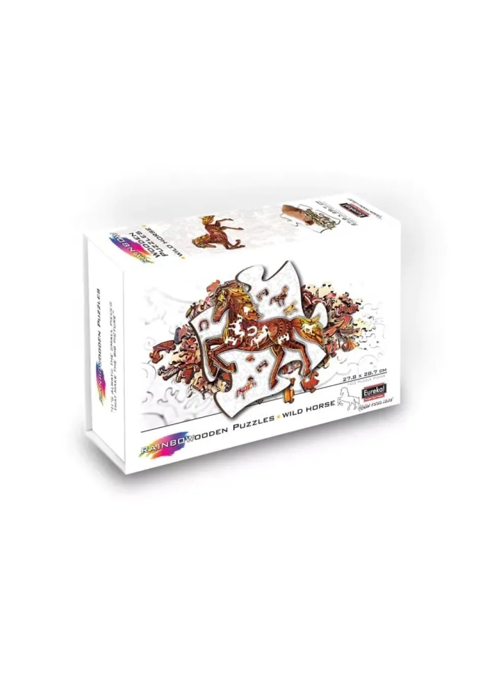 Eureka Rainbo Houten Puzzel Wild Paard 103pcs