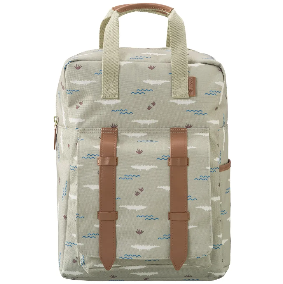 Fresk Rugzak Crocodile Groot