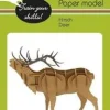 Fridolin 3D Papiermodel Hert