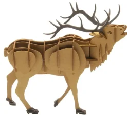 Fridolin 3D Papiermodel Hert