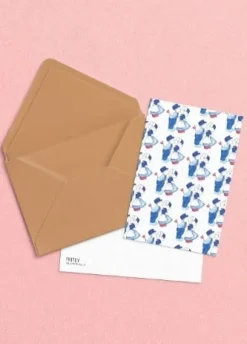 Fritsy Postkaart Delfts Blauw