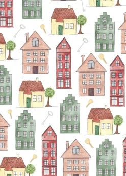 Fritsy Postkaart Huizen