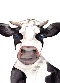 Fritsy Postkaart Koe