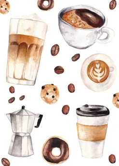 Fritsy Postkaart Koffie