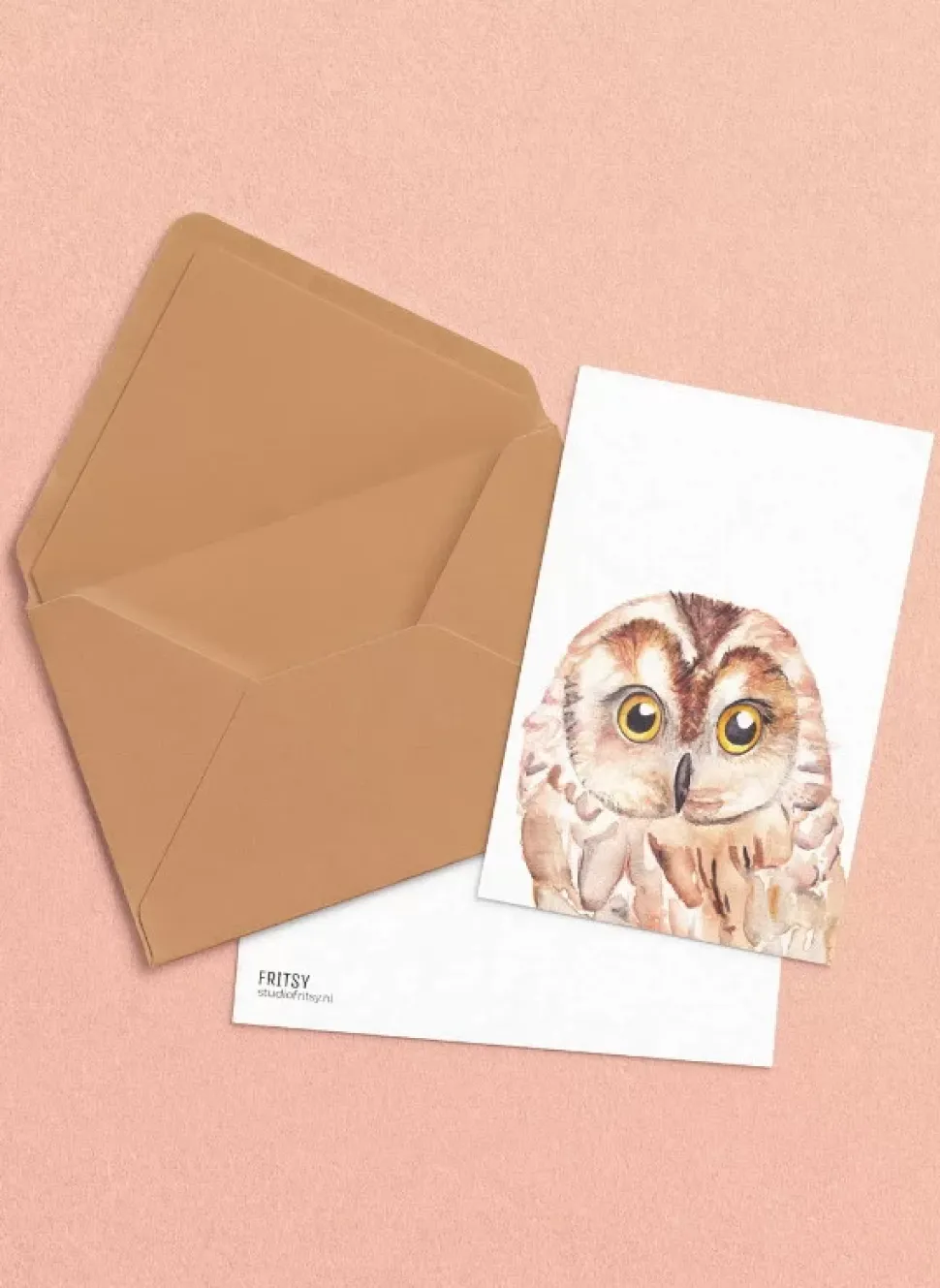 Fritsy Postkaart Uil