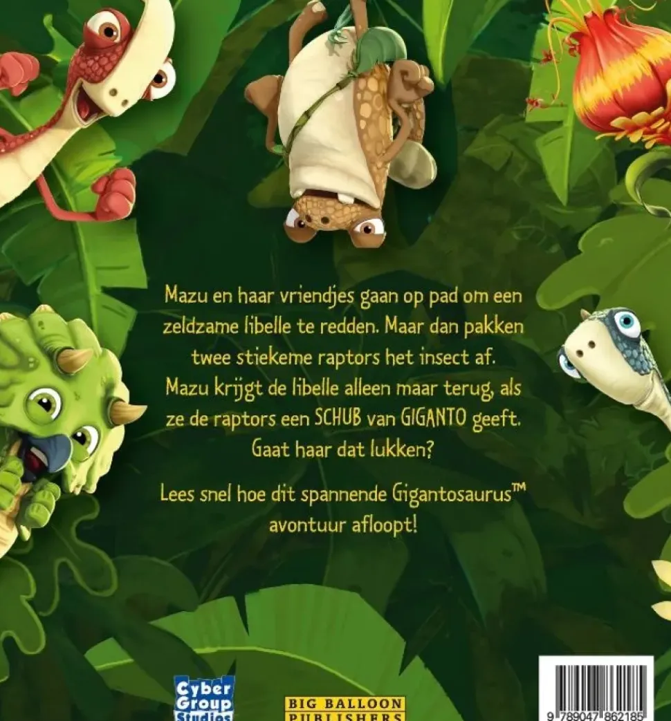 Gigantosaurus Mazu gaat ervoor