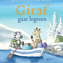 Giraf gaat logeren