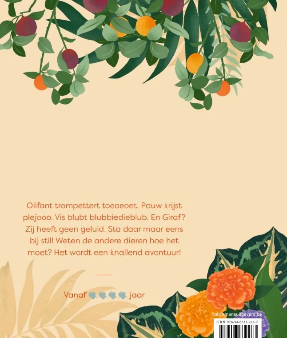 Giraf wil ook een geluid