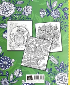 Glitter kleurboek Mystical Forest