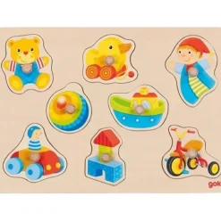 GOKI Knoppuzzel Mijn Eerste Speelgoed 8pcs
