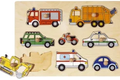 Goki Knoppuzzel Voertuigen