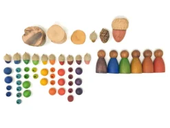 Grapat Houten Poppetjes Dark Warm Nins 18-188B