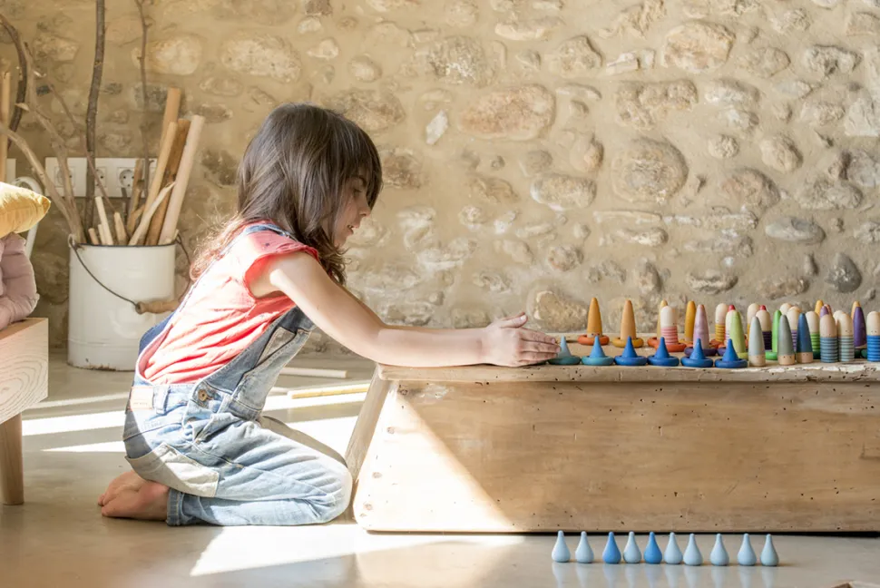 Grapat Mandala Regendruppels Houten Speelset 19-205