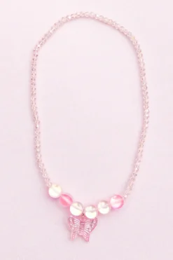 Great Pretenders Boutique Holo Pink Crystal Ketting