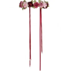 Great Pretenders Haarband Rose Garland Halo Roze