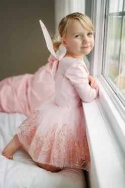 Great Pretenders Rose Goud Tutu en Vleugels Size 4-6