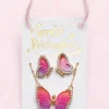 Great Pretenders Sieradenset Butterfly Necklace&Earring