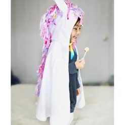 Great Pretenders White Unicorn Cape 12-18M