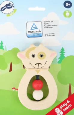 Grijpfiguur Grijpring Geit Hout