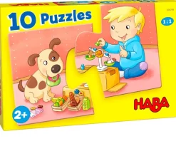 Haba 10 Puzzels Mijn Speelgoed 2pcs
