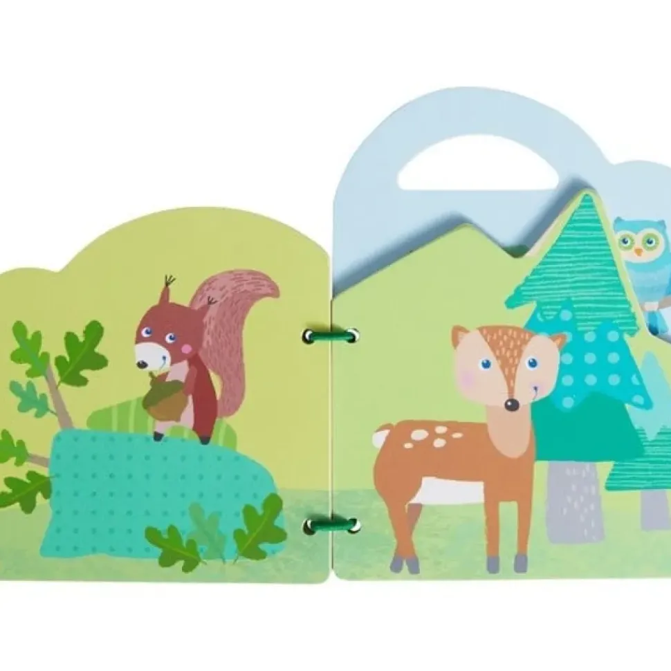 Haba Houten Babyboek Bosdieren