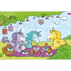Haba Puzzels Eenhoorn Flonkerglans - Rosalie & Friends 12pcs