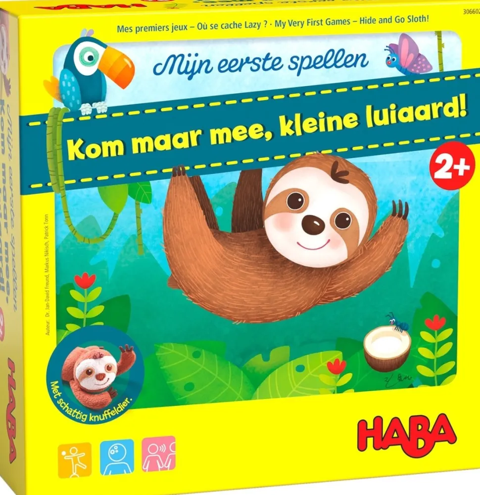 Haba Spel - Mijn eerste spellen - Kom maar mee luiaard! (Nederlands)