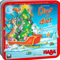 Haba Spel Dier op dier Het Kerststapelspel