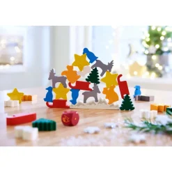 Haba Spel Dier op dier Het Kerststapelspel