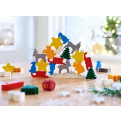 Haba Spel Dier op dier Het Kerststapelspel