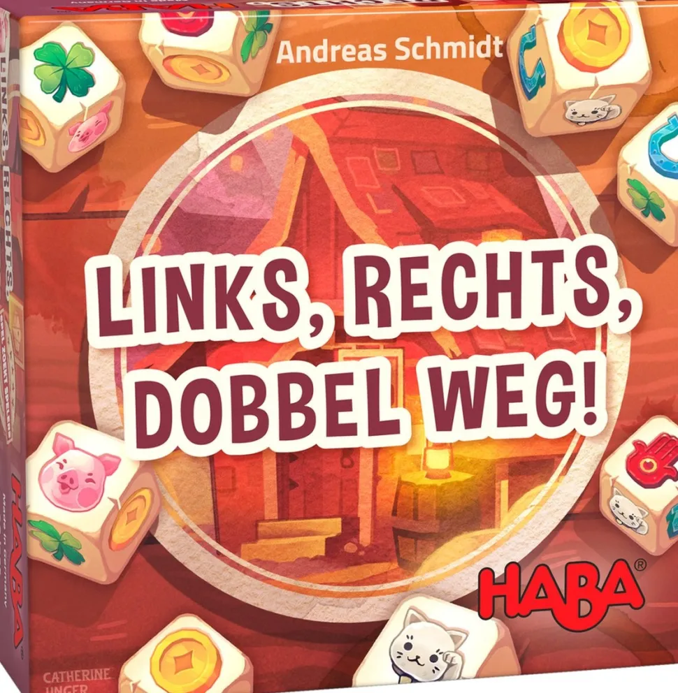 Haba Spel Links, rechts, dobbel weg! (Nederlands)