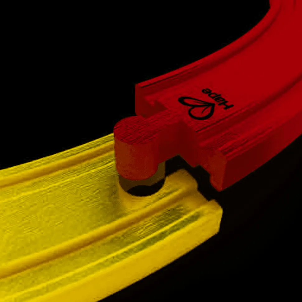 Hape Spoorbaan Uitbreiding Regenboog Track Pack