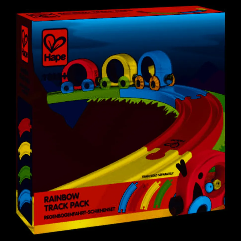 Hape Spoorbaan Uitbreiding Regenboog Track Pack
