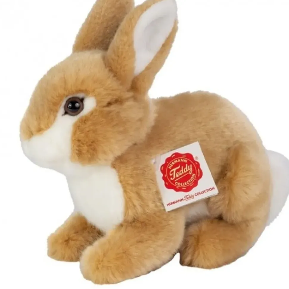 Hermann Teddy Knuffel Haas Zittend Beige 20cm