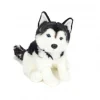 Hermann Teddy Knuffel Hond Husky Zittend 30cm