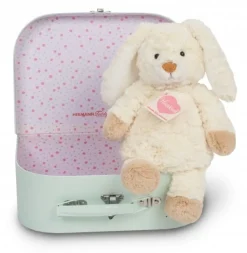 Hermann Teddy Knuffel Konijn met Koffer