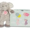 Hermann Teddy Knuffel Olifant Smartie met Koffer