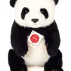 Hermann Teddy Knuffel Panda Zittend 28 cm