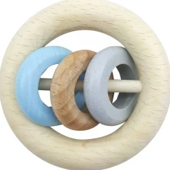 Hess Grijpfiguur Rammelaar Drie Ringen Natuurlijk Blauw