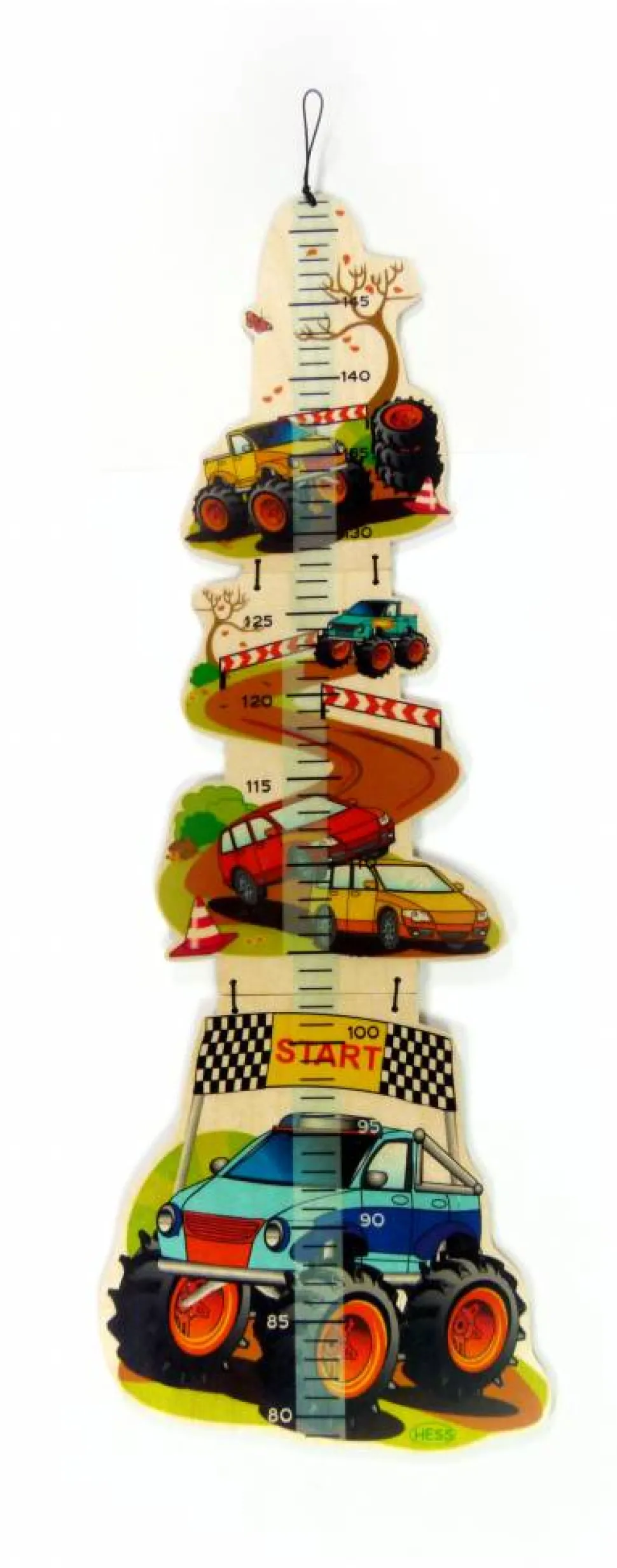 Hess Groeimeter Monstertruck Hout