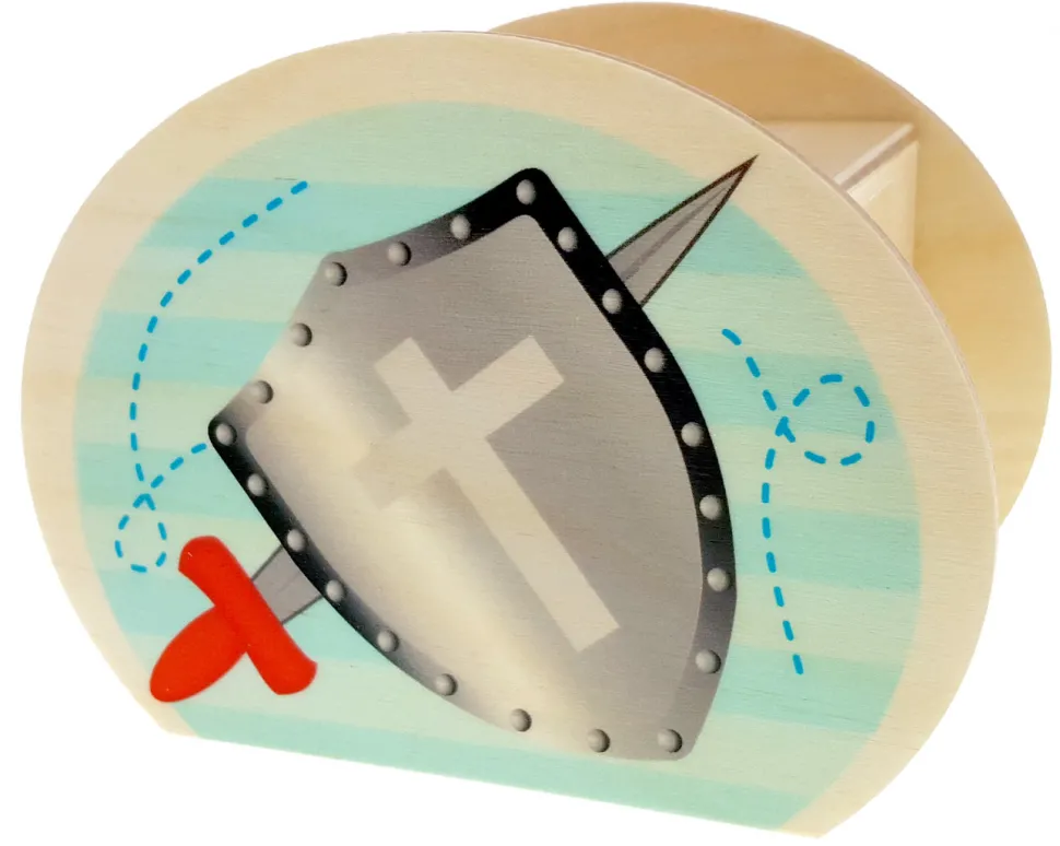 Hess Spaarpot Ridder Hout