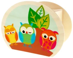 Hess Spaarpot Uilen Hout