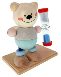 Hess Tandenpoetsklok Beer Hout