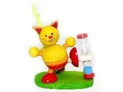 Hess Tandenpoetsklok Kat Hout