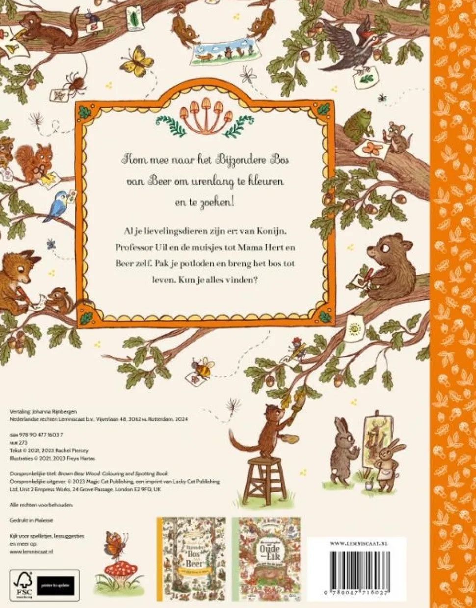 Het Bijzondere Bos van Beer Kleur- en Zoekboek