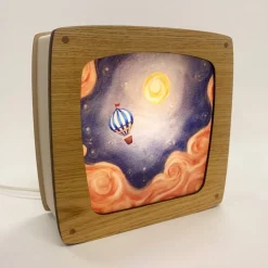 Het Houtlokael Seizoenslamp Premium Eikenhout Oak